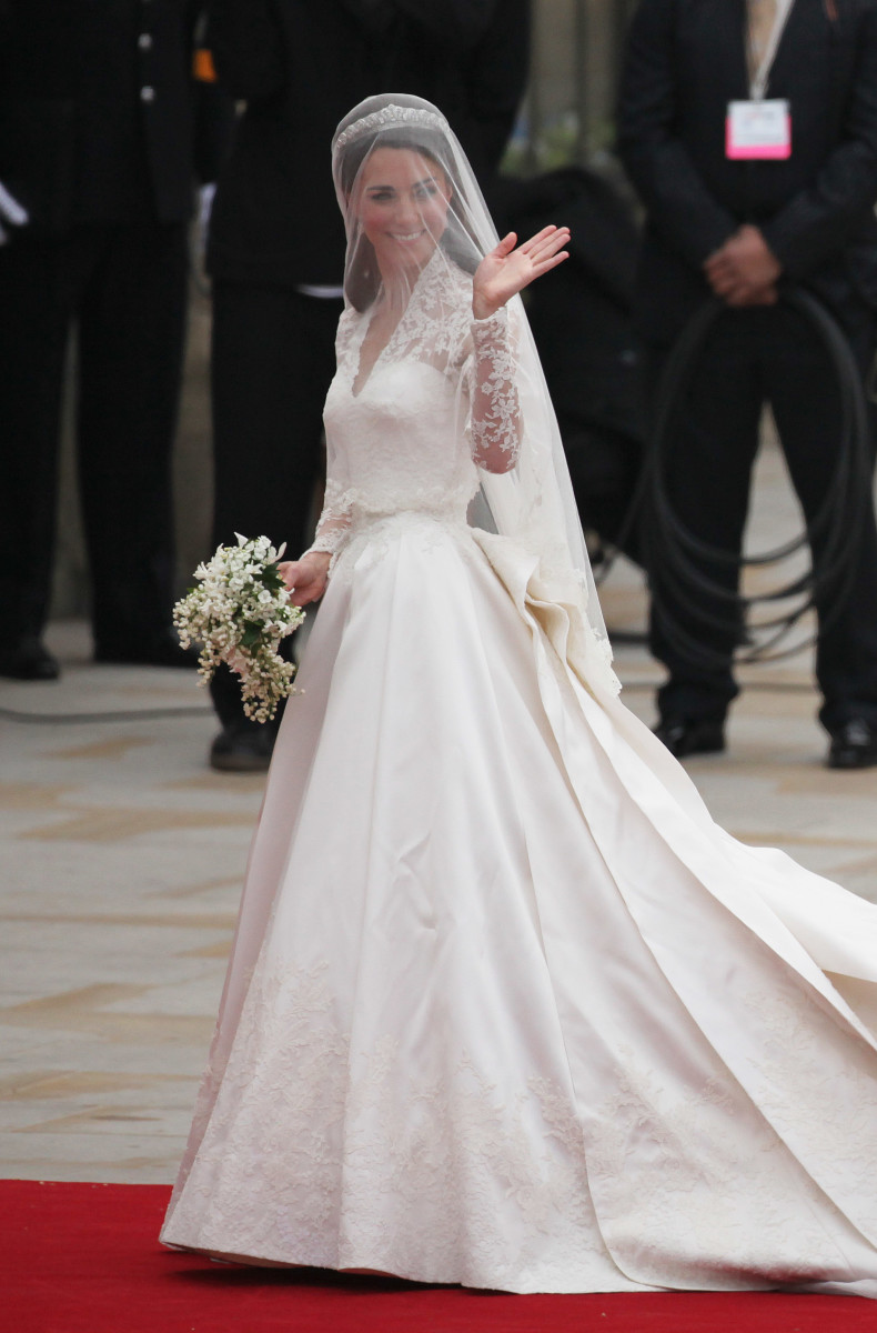 Alexander McQueen wedding dress