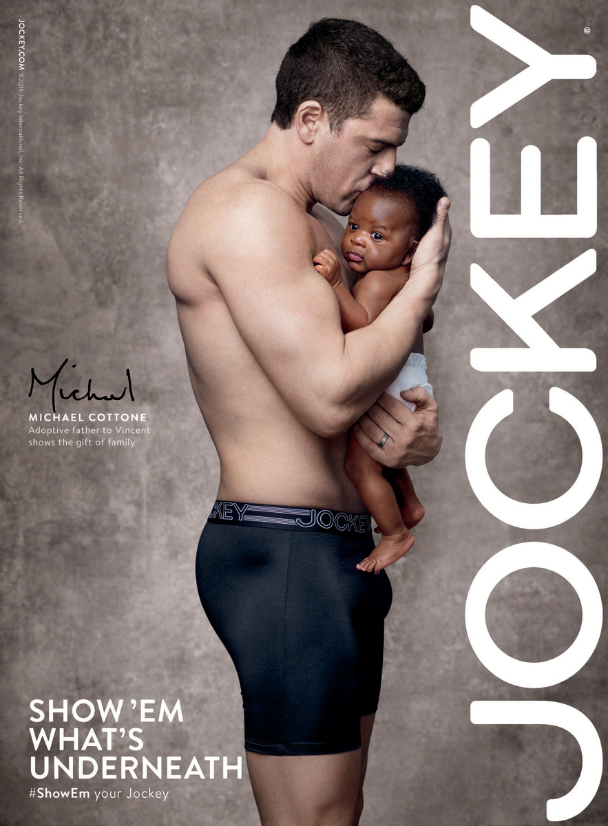 Campaign image from Jockey's "Show 'Em What's Underneath." Photo: Jockey