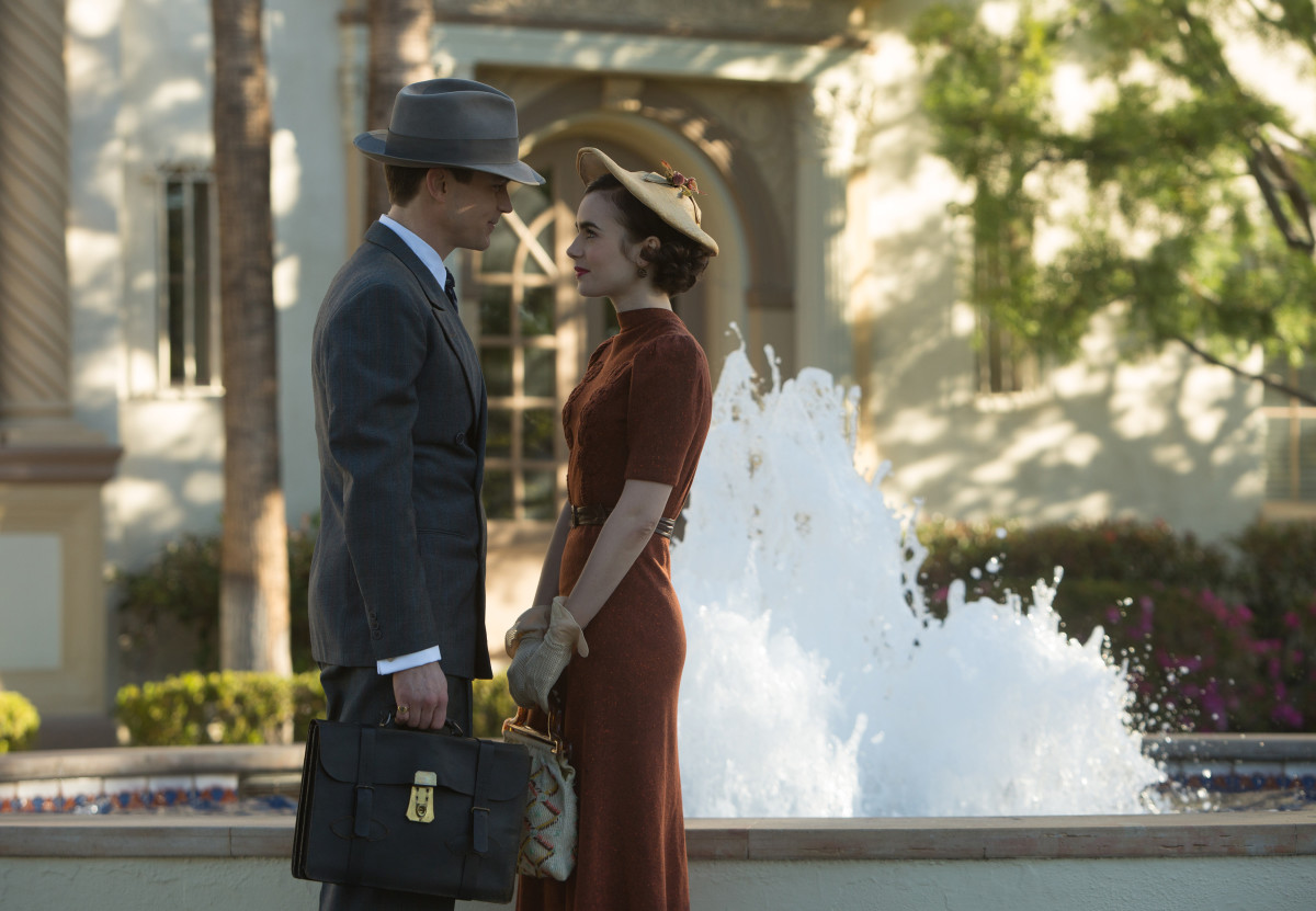 Matt Bomer as Monroe Stahr and Lily Collins as Celia Brady in 'The Last Tycoon.' Photo: Sony Pictures Television/Amazon, Photo Credit: Adam Rose