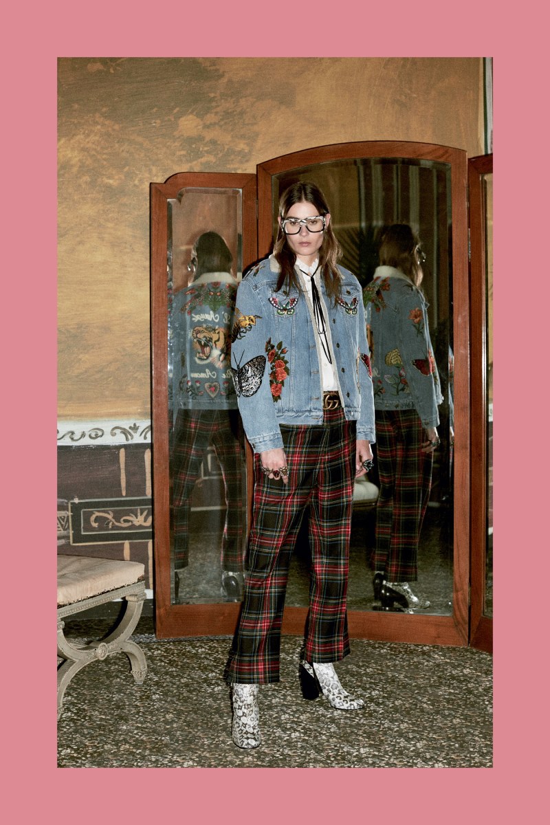 A look from the Gucci pre-fall 2016 collection. Photo: Gucci