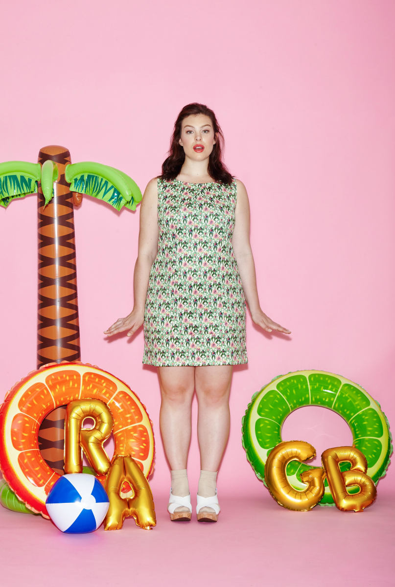 A look from Rachel Antonoff's collaboration with Gwynnie Bee. Photo: Courtesy