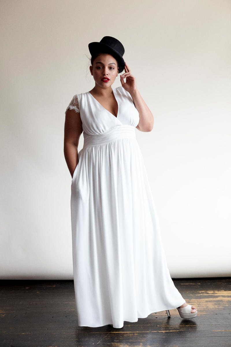 A look from Stone Fox Bride and Eloquii. Photo: Courtesy