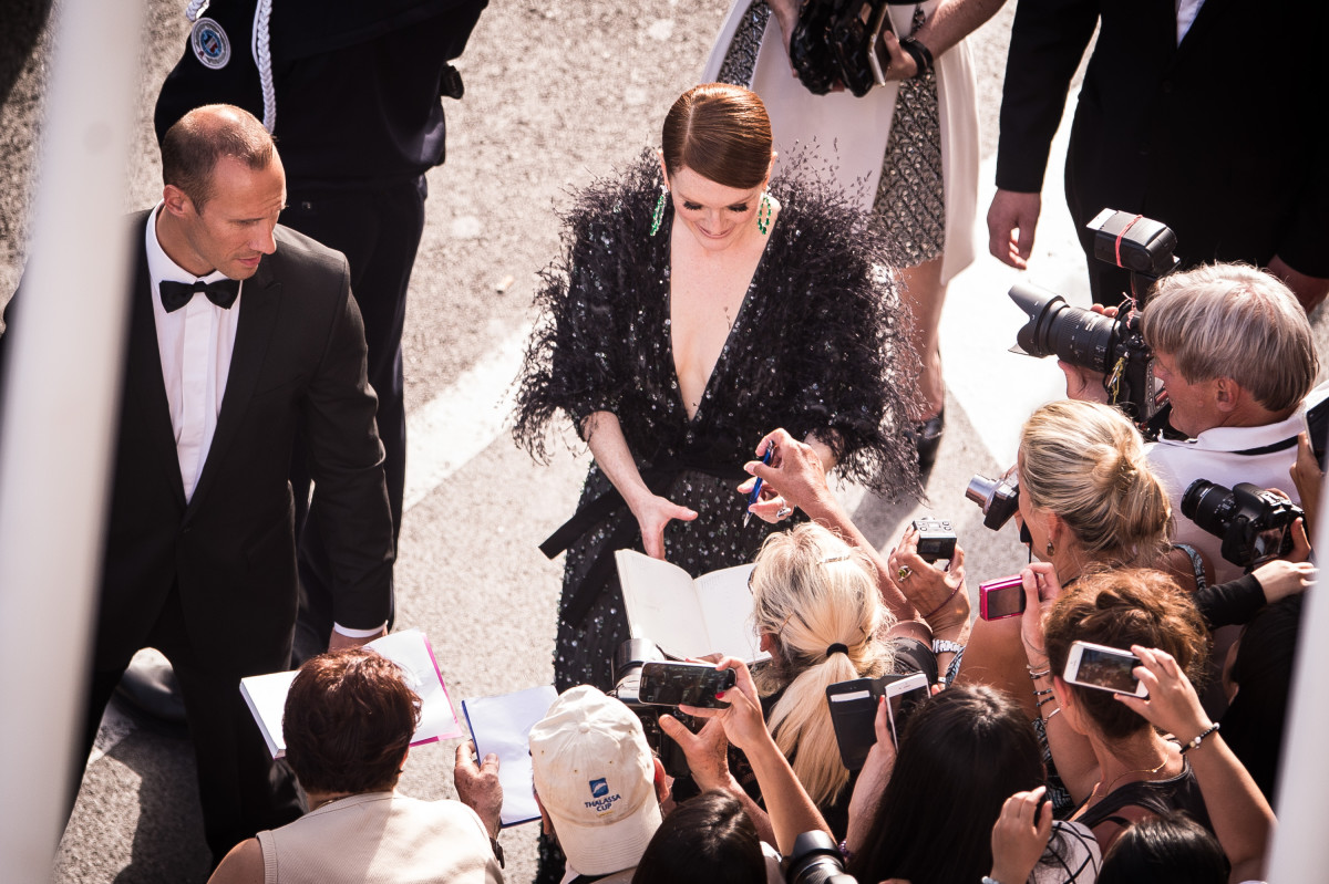 Julianne Moore at Cannes. Photo: Francois Durand/Getty Images