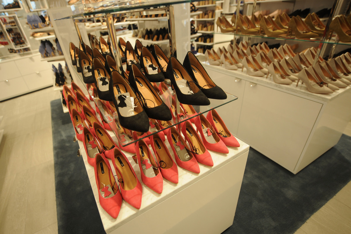 A small portion of the shoe section. Photo: H&M
