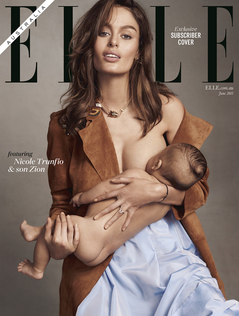 The subscriber cover of "Elle" Australia's June issue. Photo: Georges Antoni/Elle