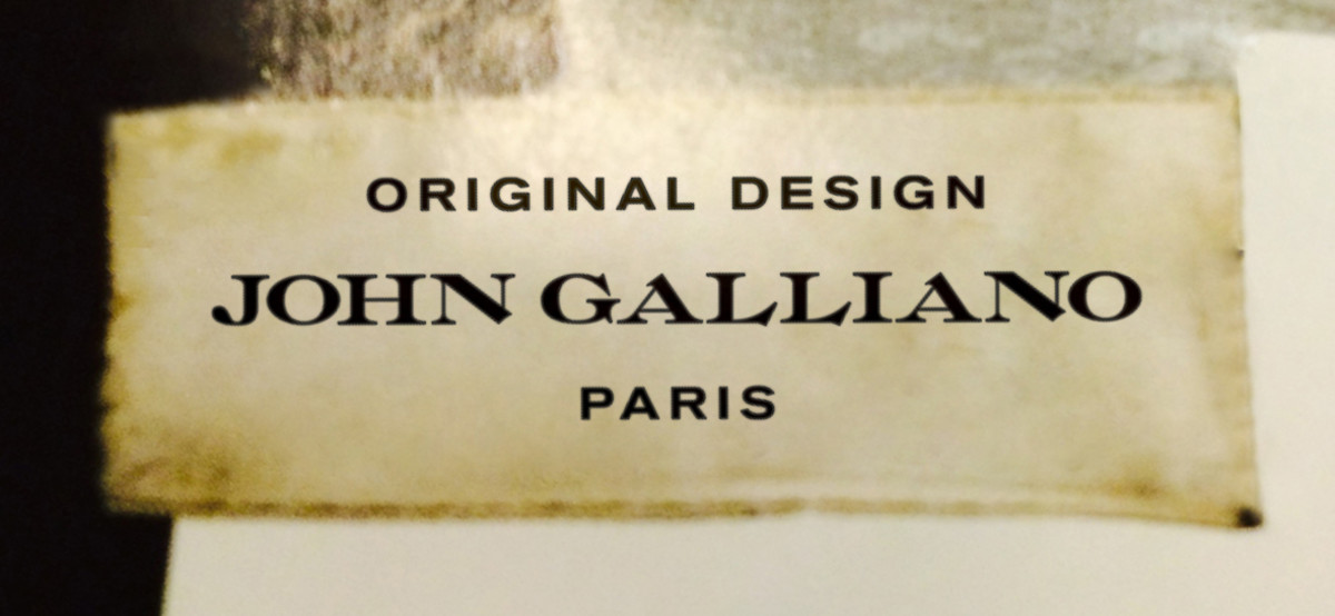 The new look of John Galliano. Photo: John Galliano