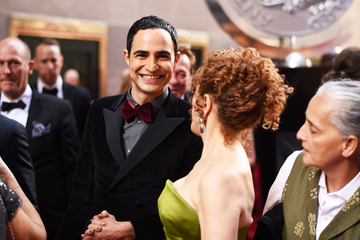 Zac Posen at the Tony Awards with Bernadette Peters. Photo: Andrew H. Walker/Getty Images