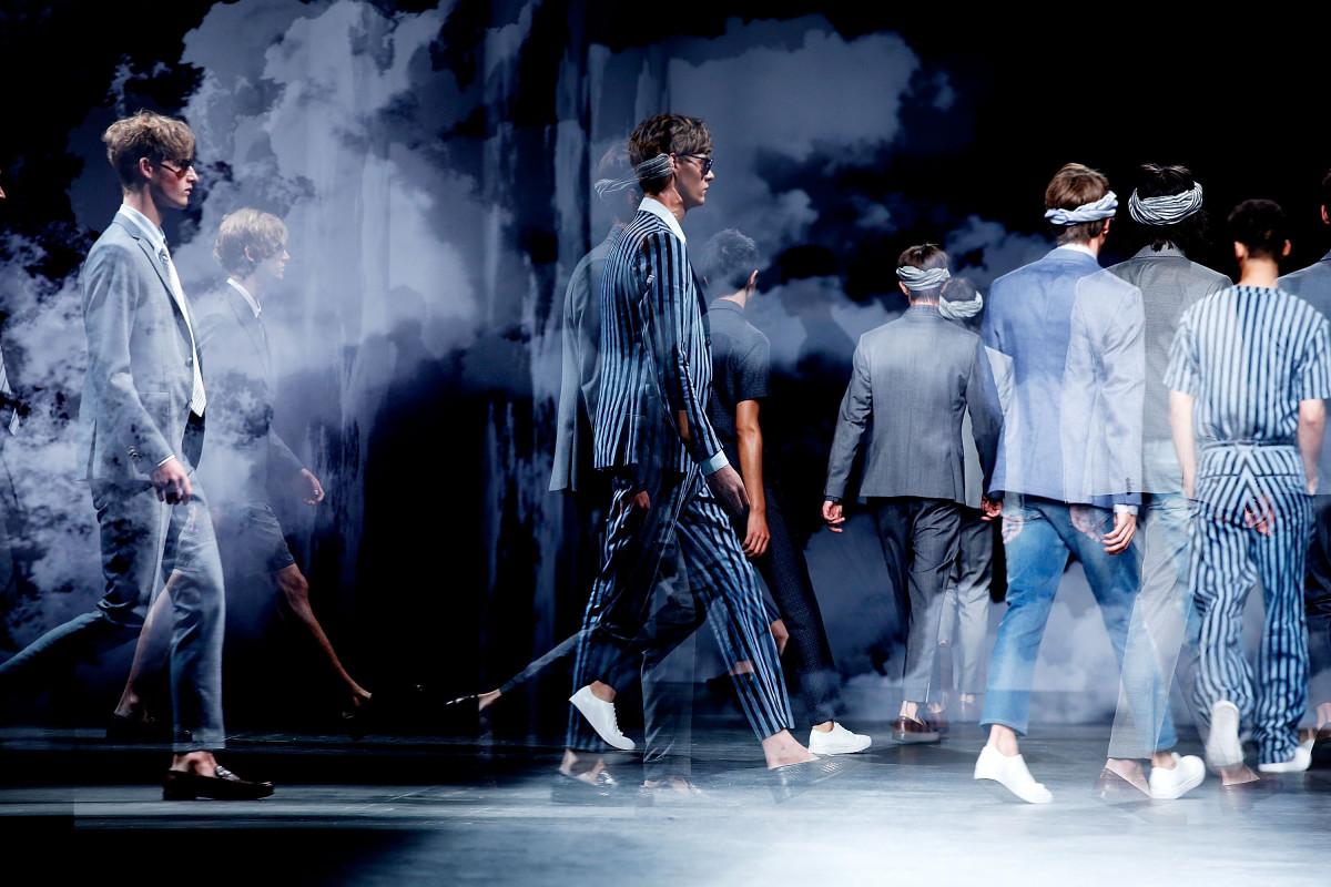 A runway from London Collections Men SS16. Tristan Fewings/Getty Images. 