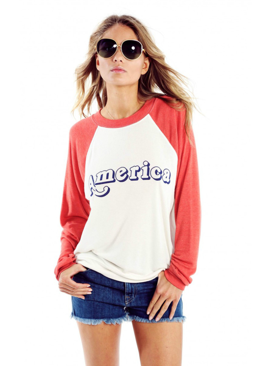 Vintage America Kim sweater, $110, available at Wildfox.