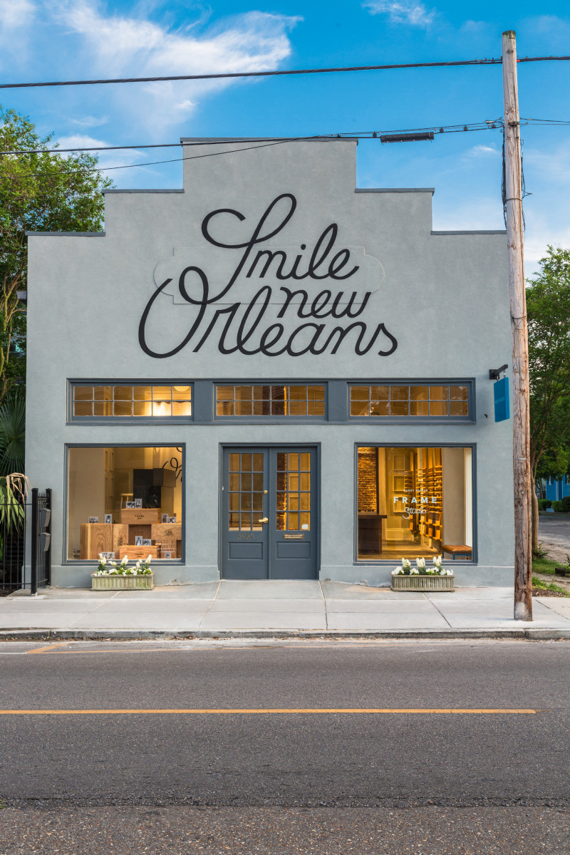 Warby Parker's New Orleans store. Photo: Warby Parker