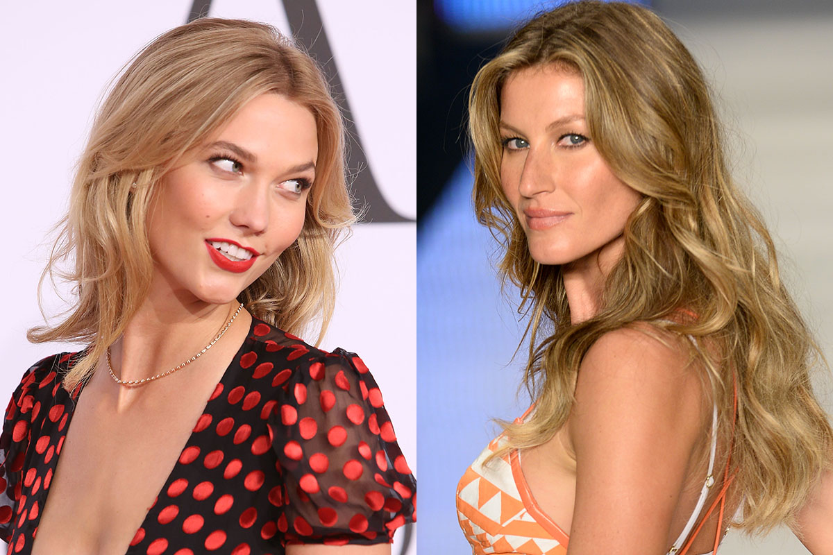 Gisele, you got babylights too? Photos: Taylor Hill and Fernanda Calfat/Getty Images