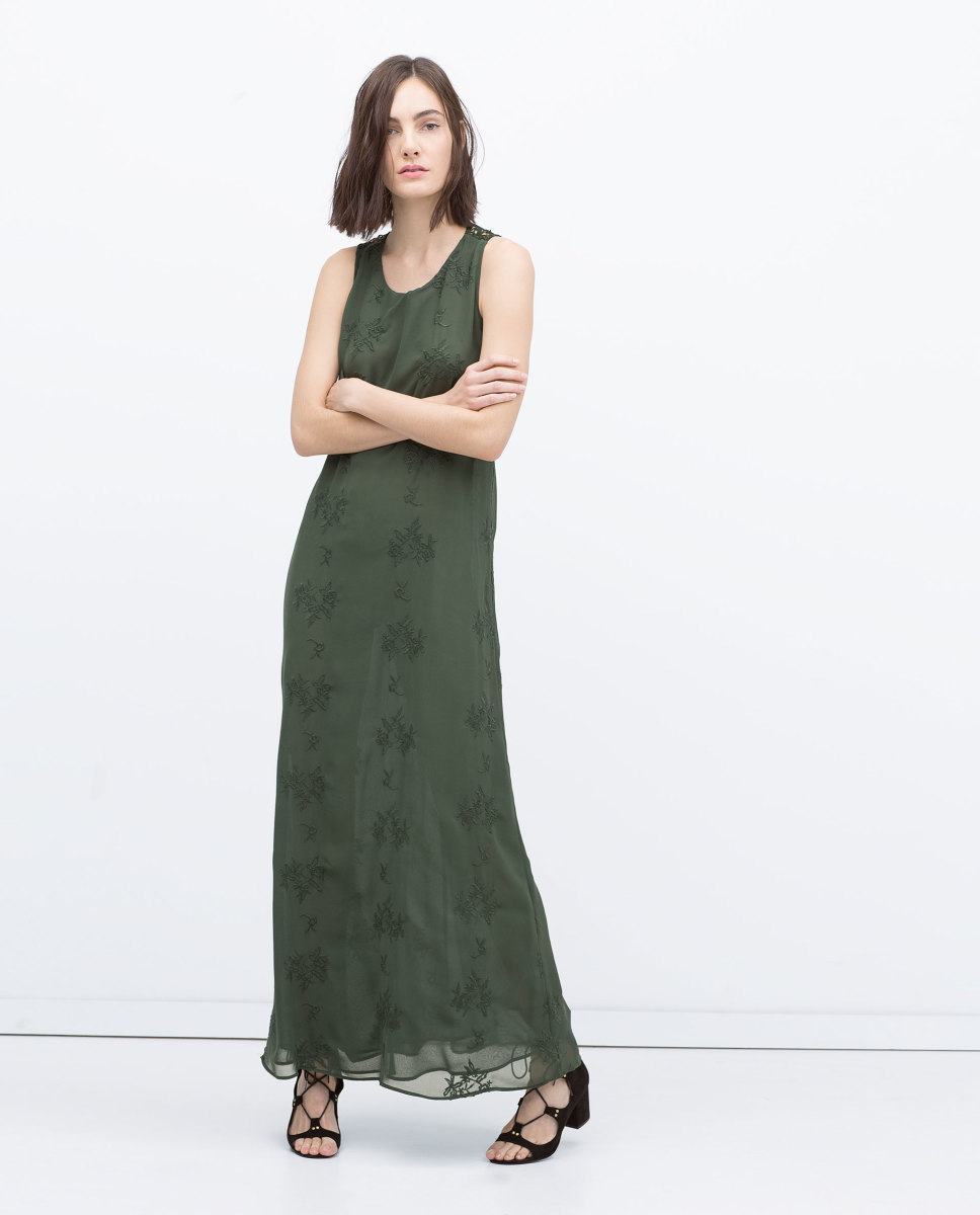 Zara dress, now $39.99, available at Zara.