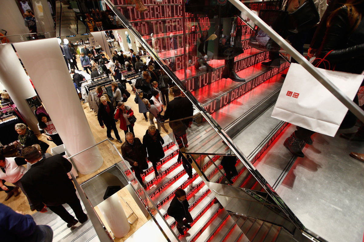 A Uniqlo store in Berlin. Photo: Andreas Rentz/Getty Images