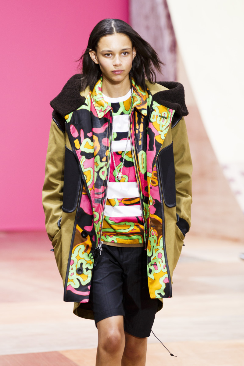 A (women's) look from Coach's show at London Collections: Men in June. Photo: Tristan Fewings/Getty Images