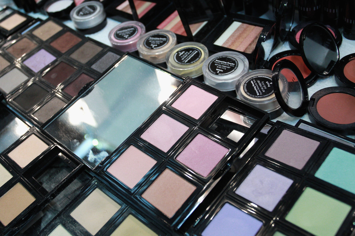 Makeup used at fashion shows is not returnable. Photo: Lisa Maree Williams/Getty Images