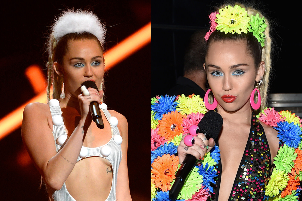 Whimsical Miley Cyrus. Photos: Kevin/Lester Cohen Getty Images