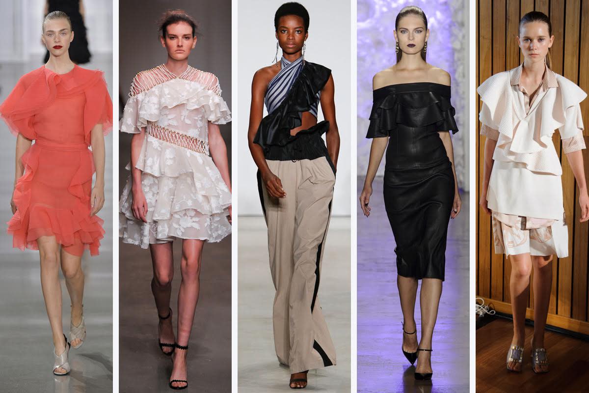From left to right: Jason Wu, Zimmermann, Tome, Cushnie et Ochs, and Area