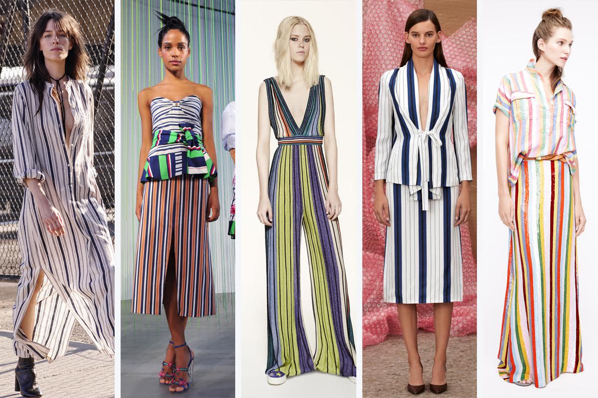 From left to right: Nili Lotan, Tanya Taylor, M Missoni, Protagonist, and J.Crew