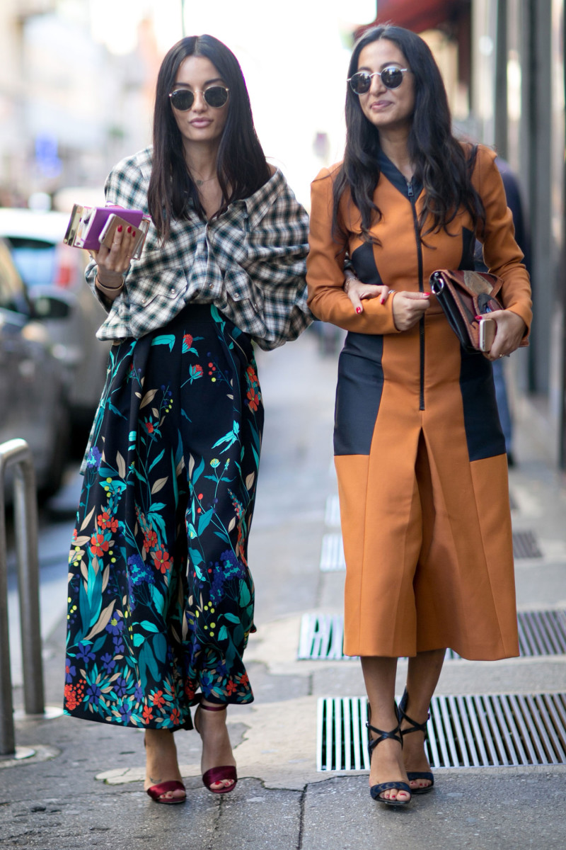 Dresses Over Shirts Are Trending On the Streets of Milan - Fashionista