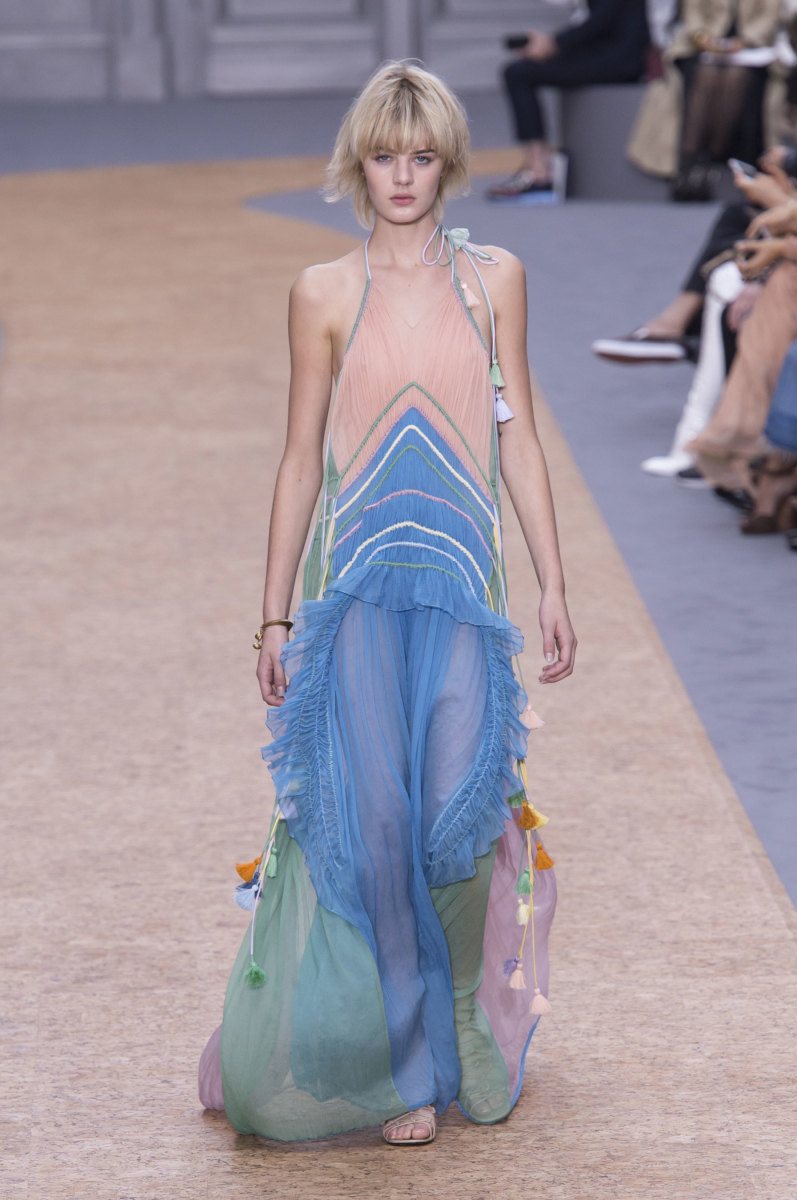 A look from Chloé's spring 2016 collection. Photo: Imaxtree