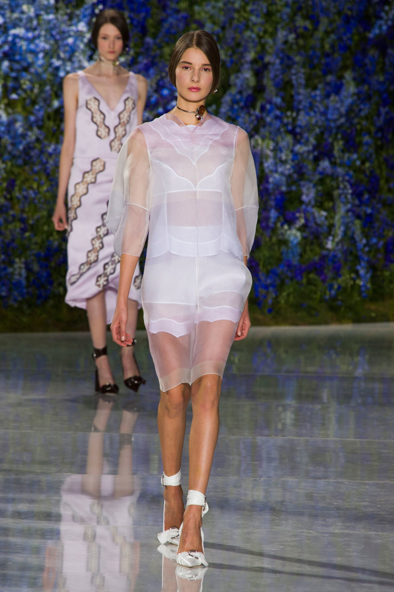 A look from Dior's spring 2016 collection. Photo: Imaxtree