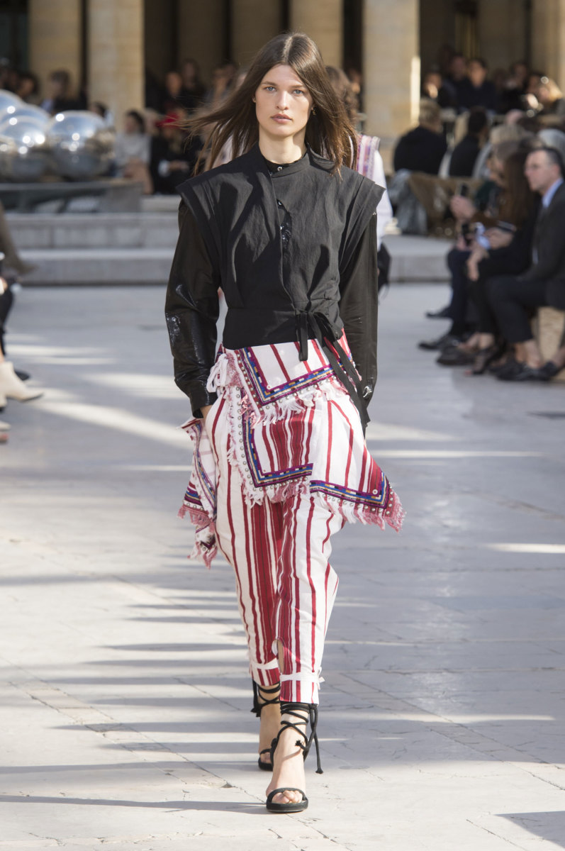 A look from Isabel Marant's spring 2016 collection. Photo: Imaxtree