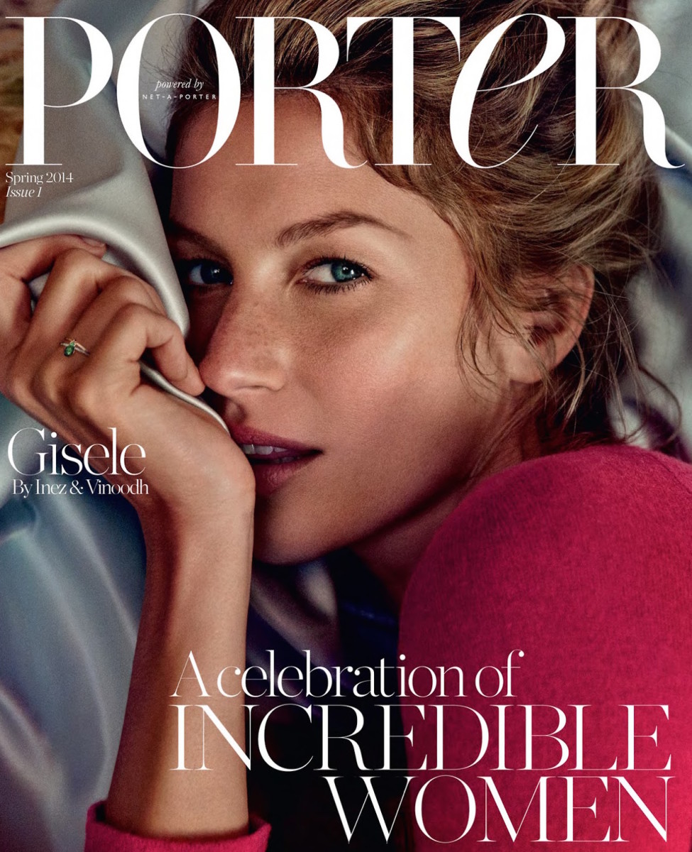 The first cover of Porter. Photo: Inez & Vinoodh