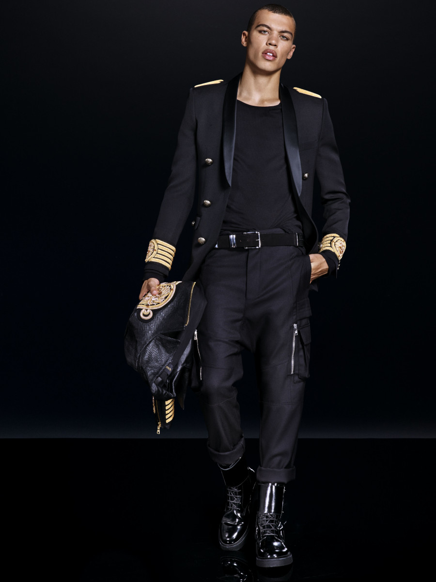 A look from the Balmain x H&M collection. Photo: H&M