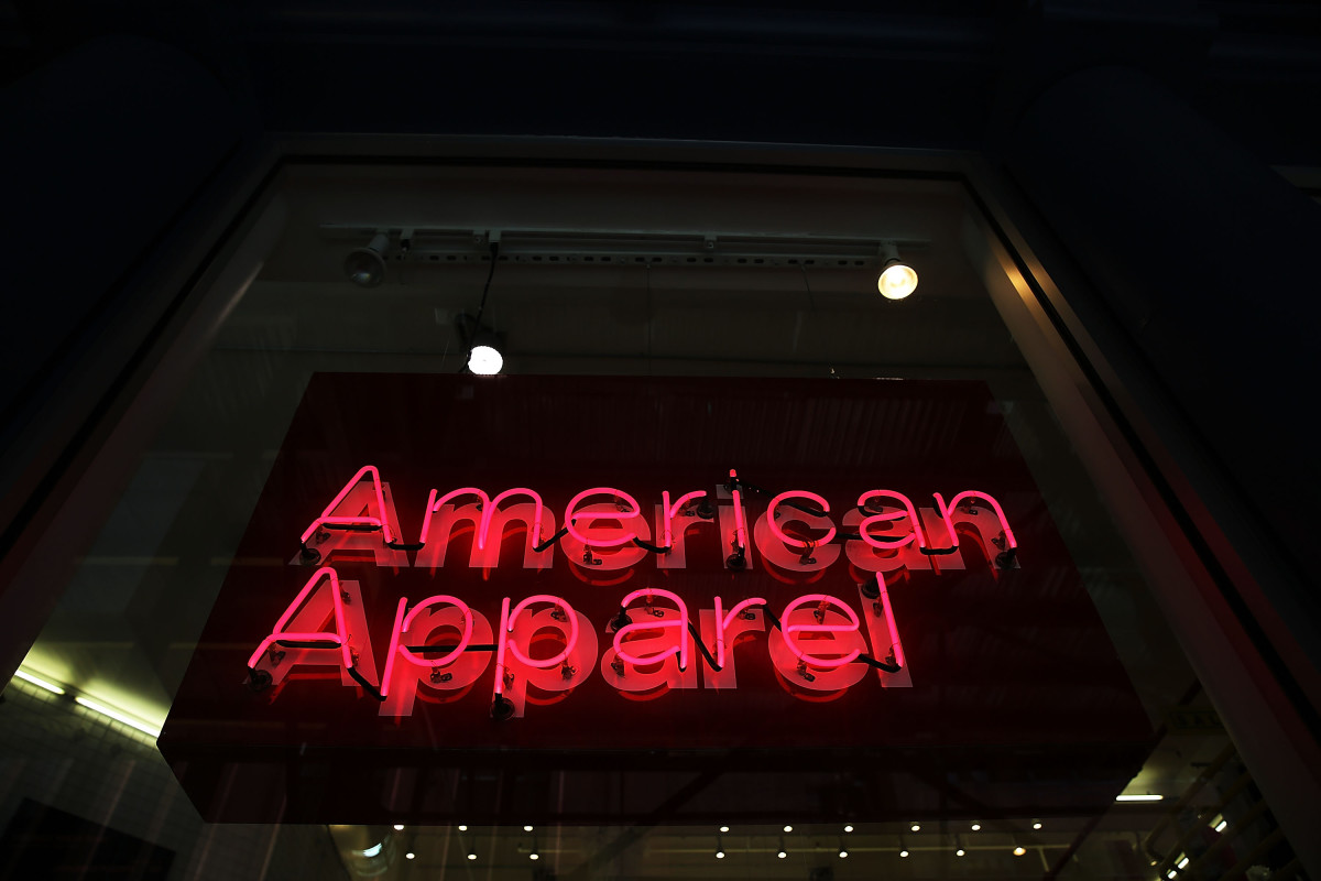 An American Apparel store in New York. Photo: Spencer Platt/Getty Images