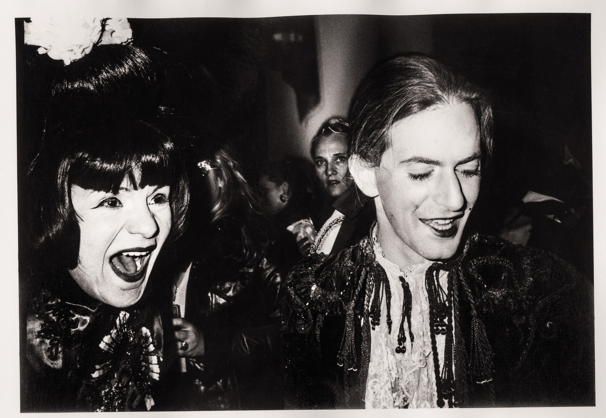 Supper Club Halloween, New York City, 1997: Candy Pratts Price and Marc Jacobs. Photo: Kelly Klein