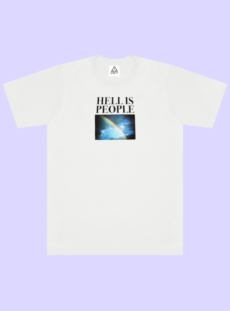 Unif Hell Is People T-shirt, $52, available at Unif.