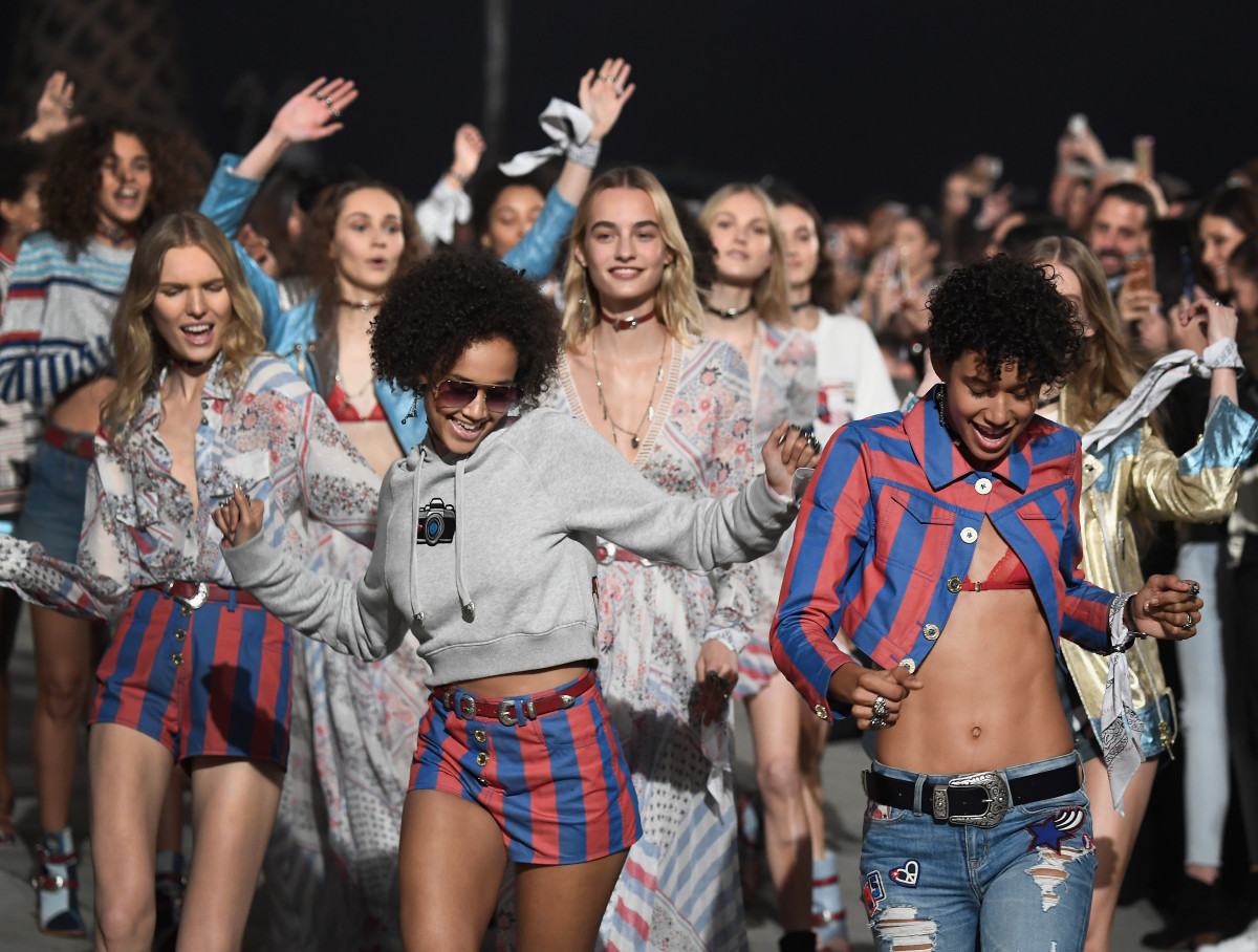 Tommy Hilfiger Releases Striped Bralette in Red