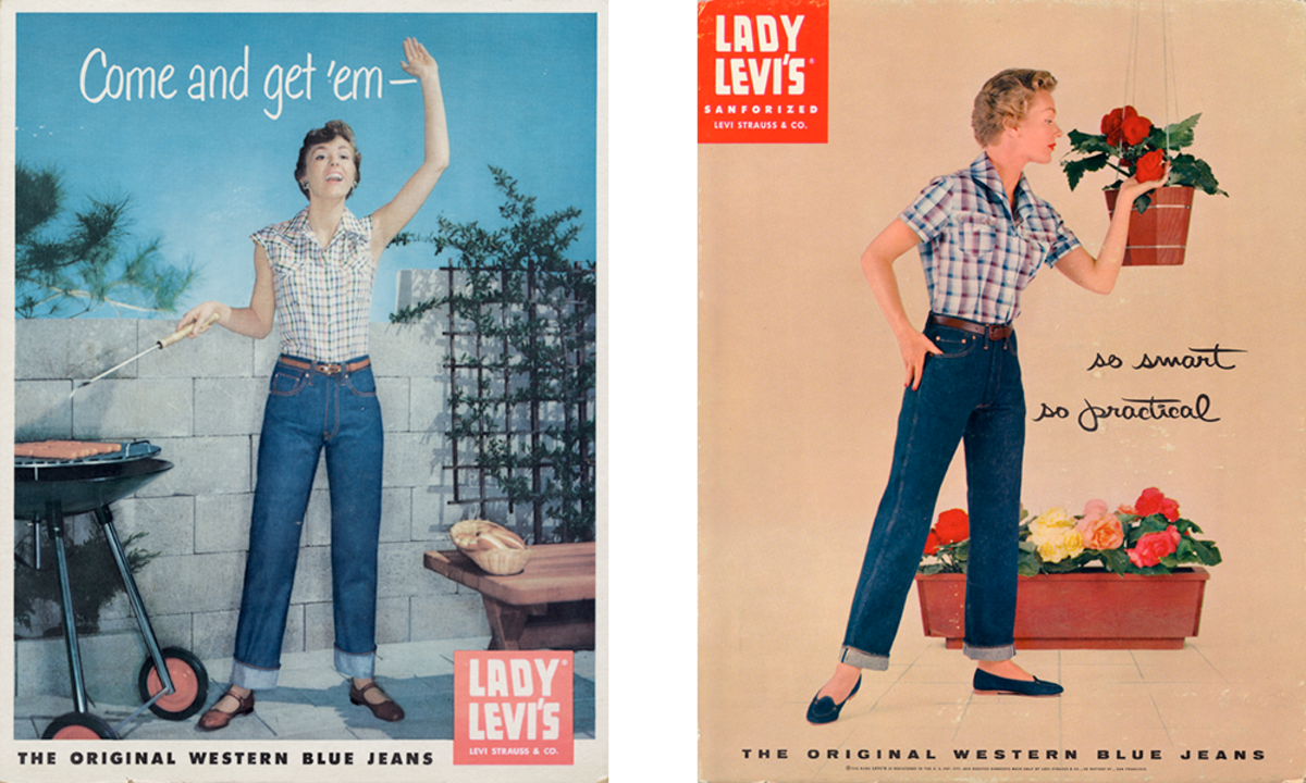 ladies levis