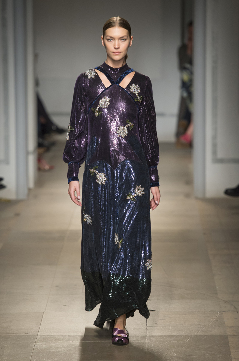 A look from Erdem Fall 2017. Photo: Imaxtree