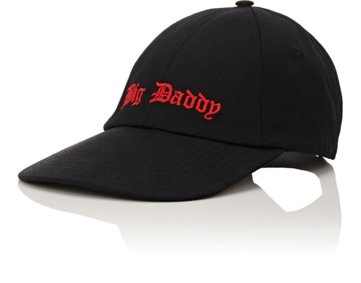 Vetements "Big Daddy" cotton twill baseball hat, surprisingly sold out at Barneys New York.