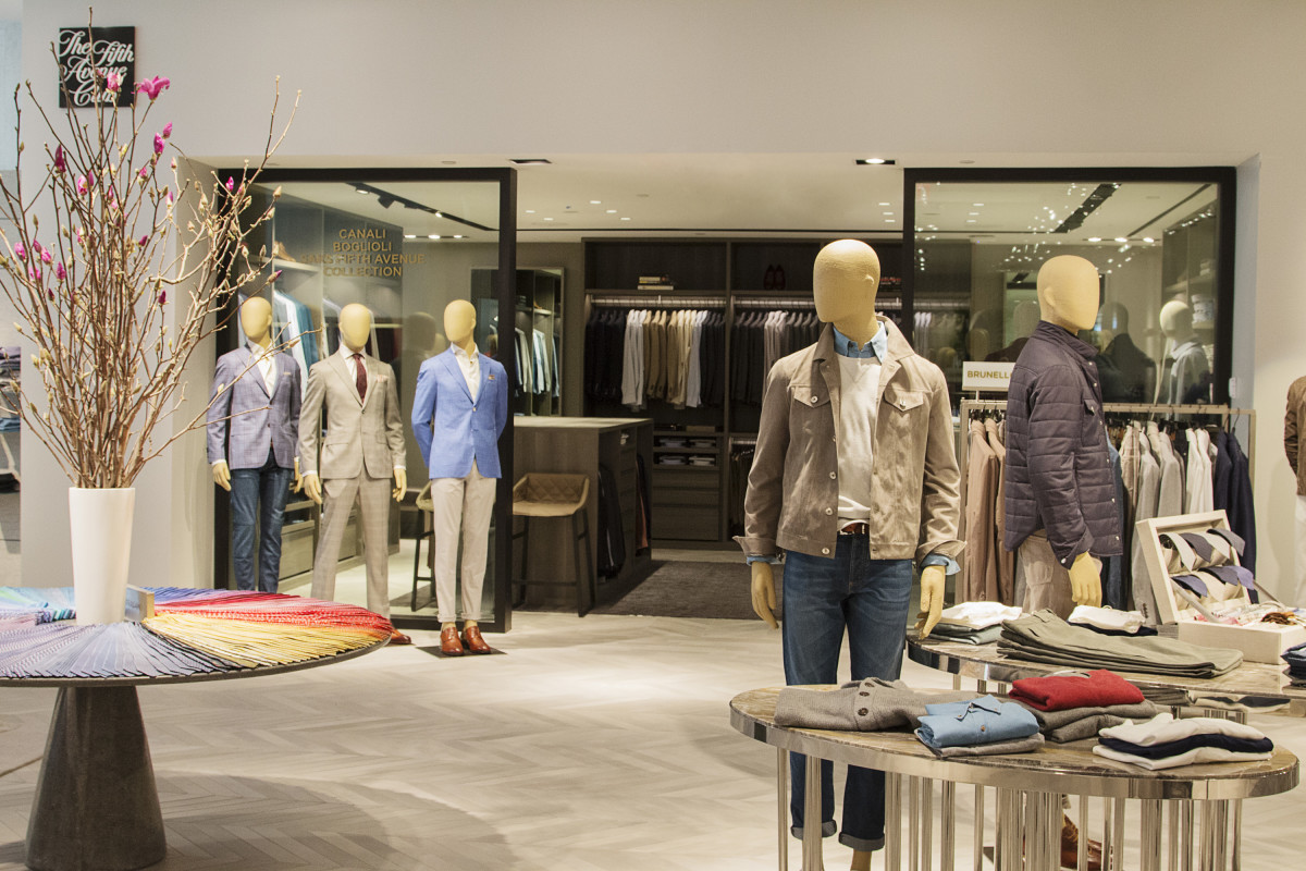 There's a Lot Going on at Saks Fifth Avenue's New Downtown Men's Store -  Fashionista