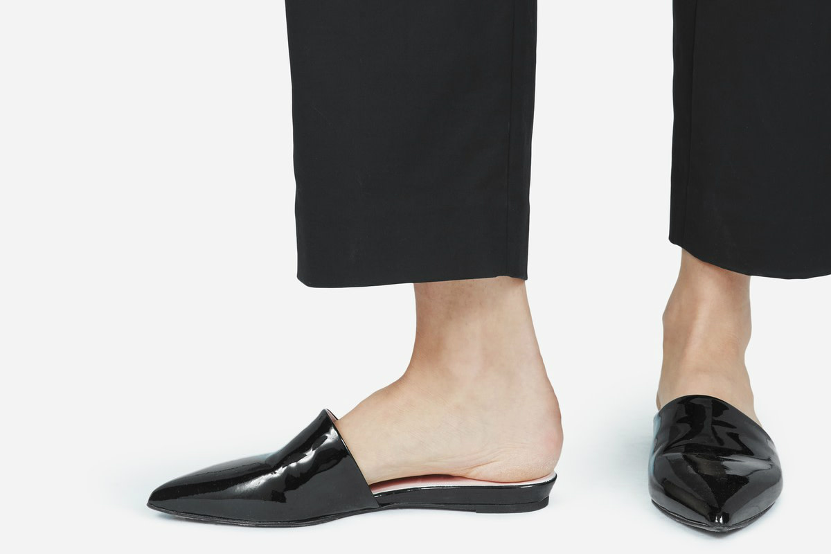 Everlane The E2 Pointed Slide, $145, available at Everlane.