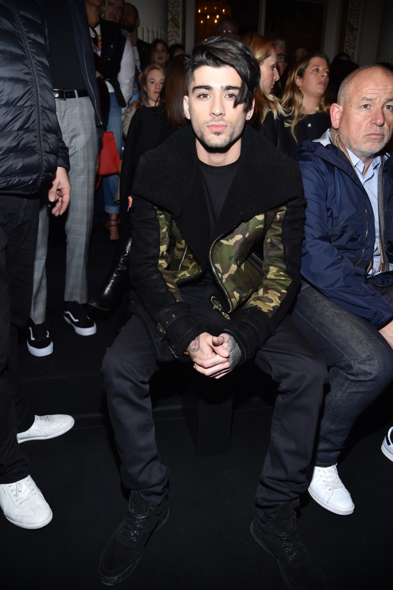 Balmain jacket discount zayn the voice