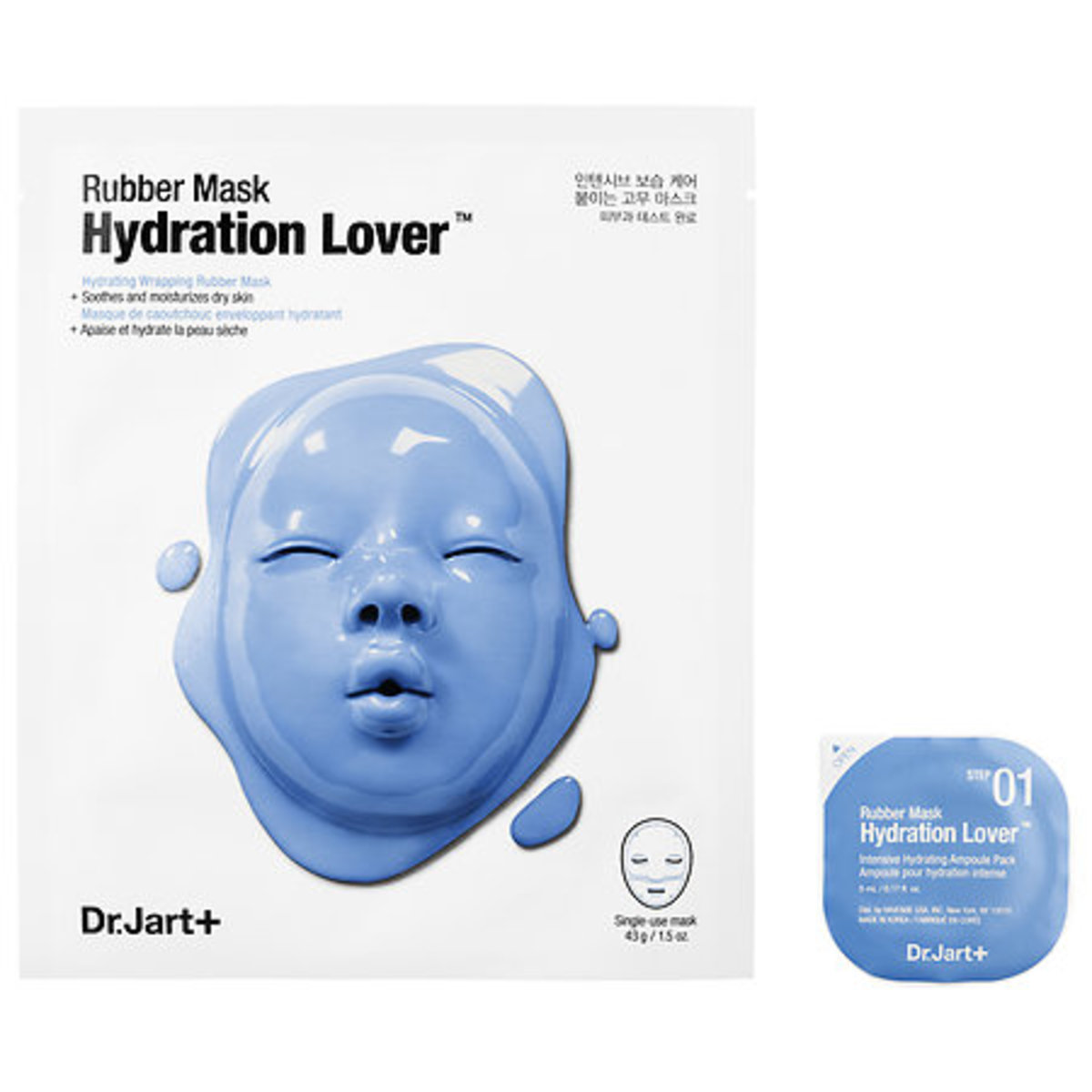 Dr. Jart Hydration Lover Rubber Mask, $12, available at Sephora.