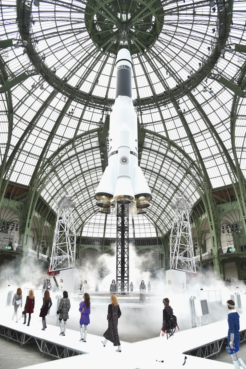 The Chanel rocket. Photo: Pascal Le Segretain/Getty Images