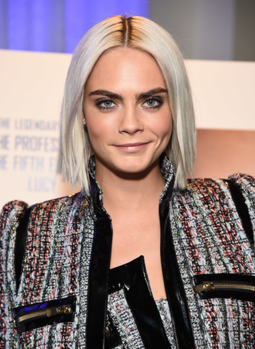 Cara Delevingne at a trailer viewing of her upcoming film "Valerian and The City of a Thousand Planets. Photo: Courtesy of STX