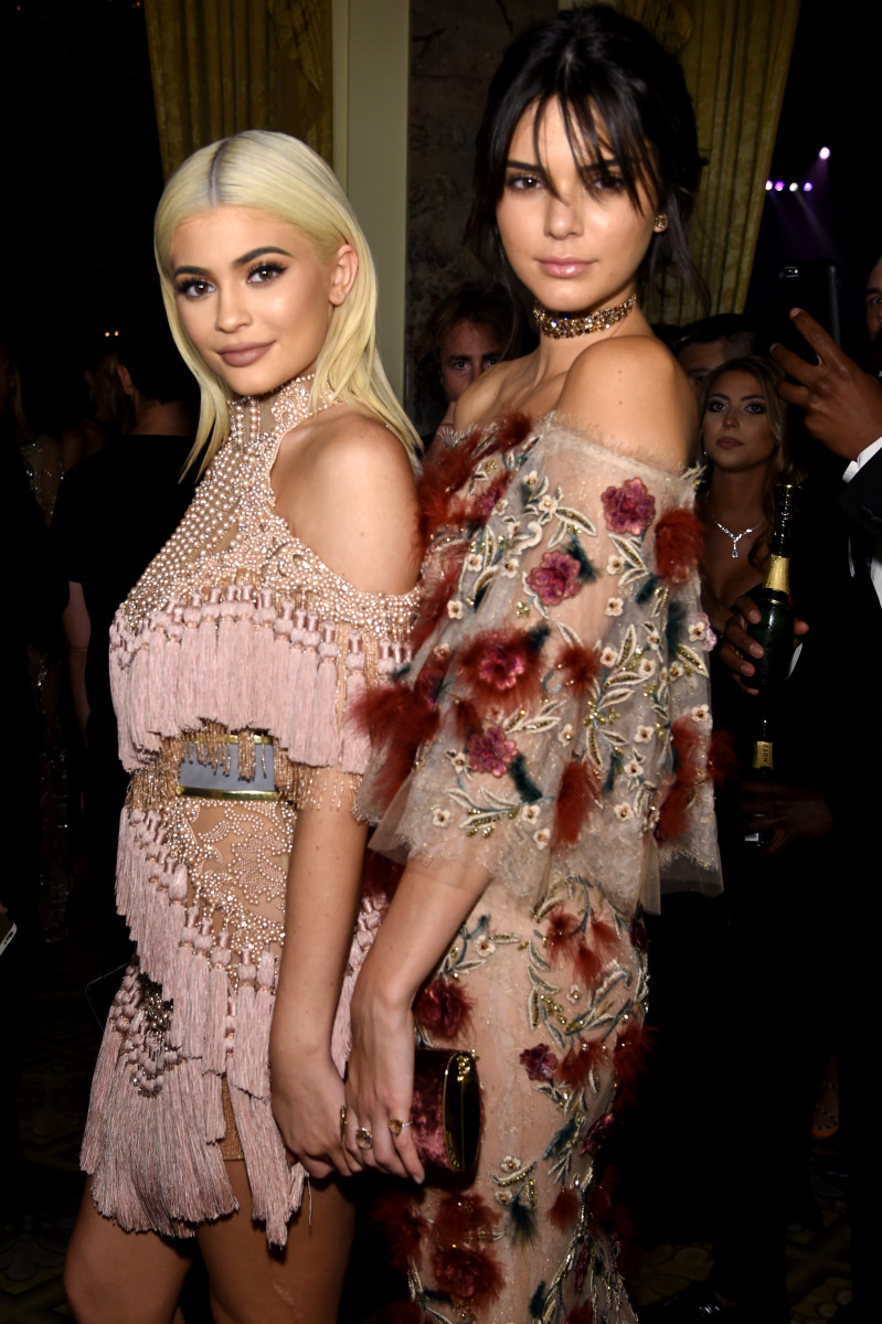 Kylie and Kendall Jenner. Photo: Jamie McCarthy/Getty Images