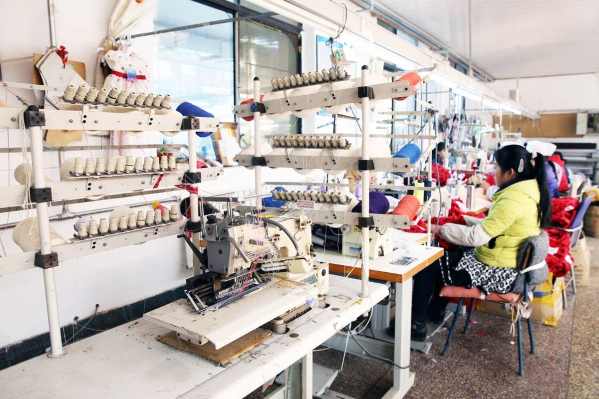 Inside one of Siizu's partner factories in China. Photo: Siizu