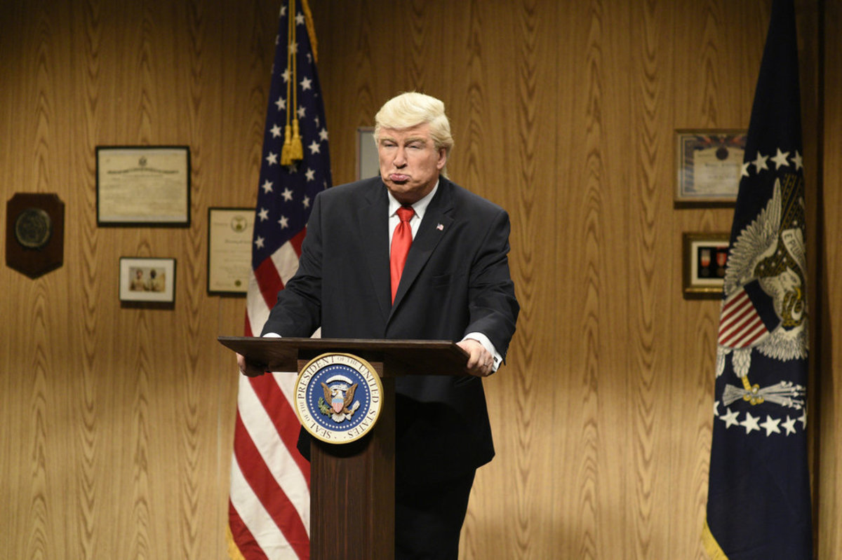From the April 8, 2017 episode of "SNL." Photo: Will Heath/NBC