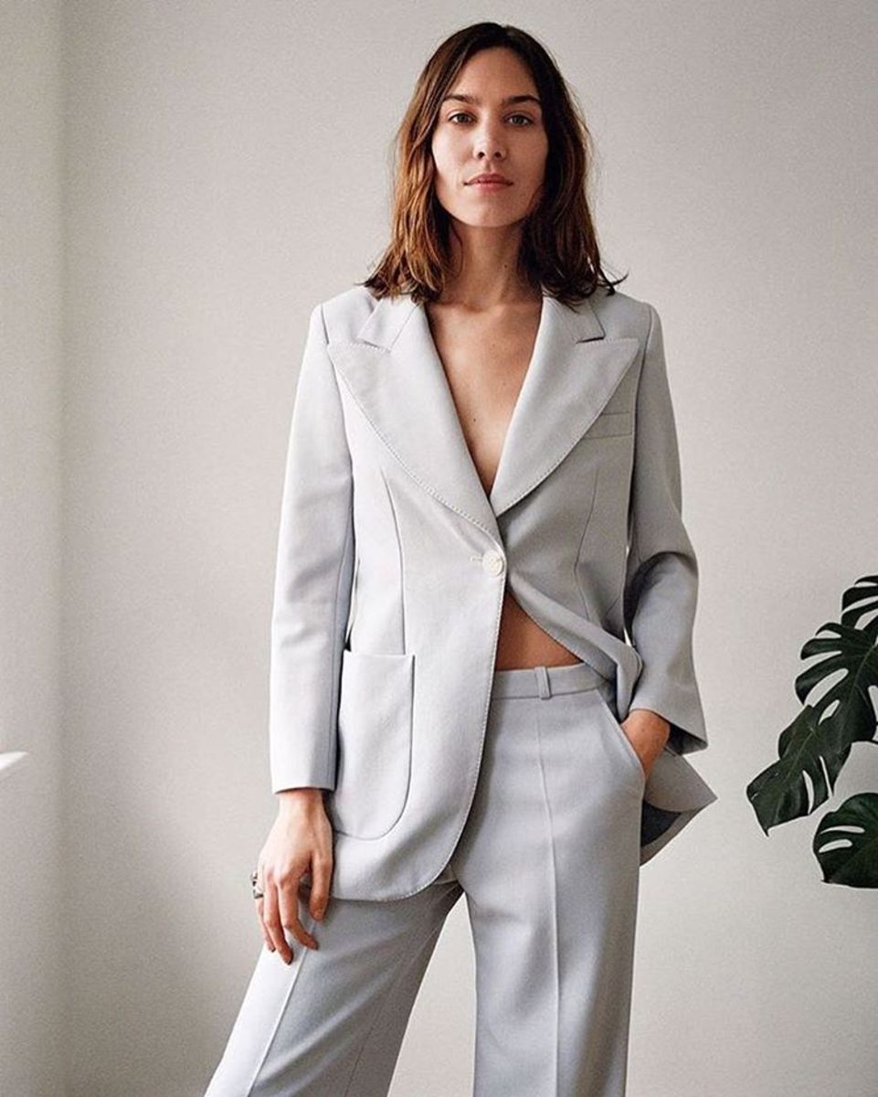 A look from Alexachung's debut collection. Photo: @alexachung/Instagram