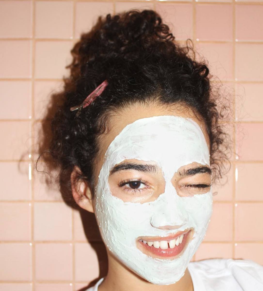 Call it the masking generation. Photo: @glossier/Instagram