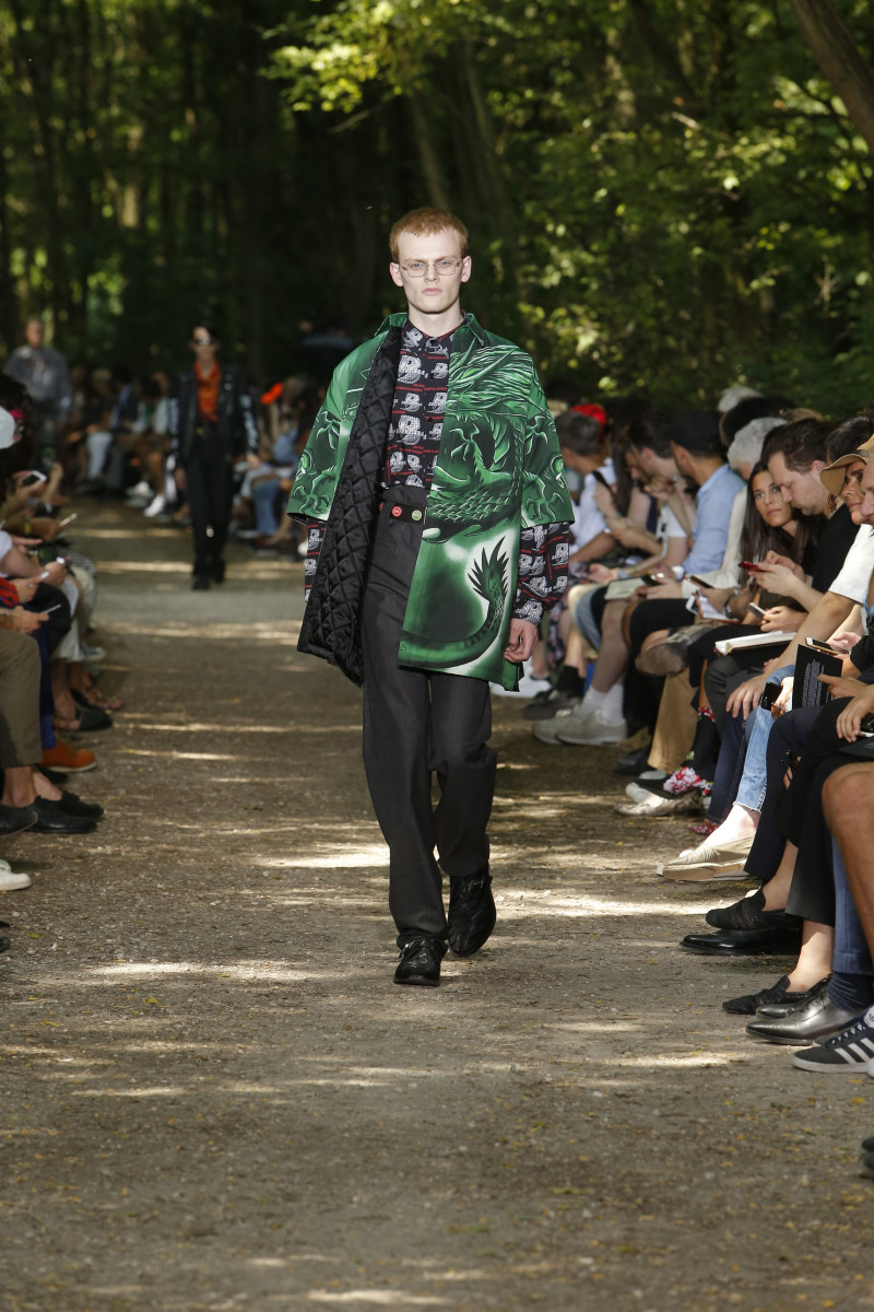 A look from the Balenciaga Spring 2018 collection. Photo: Balenciaga