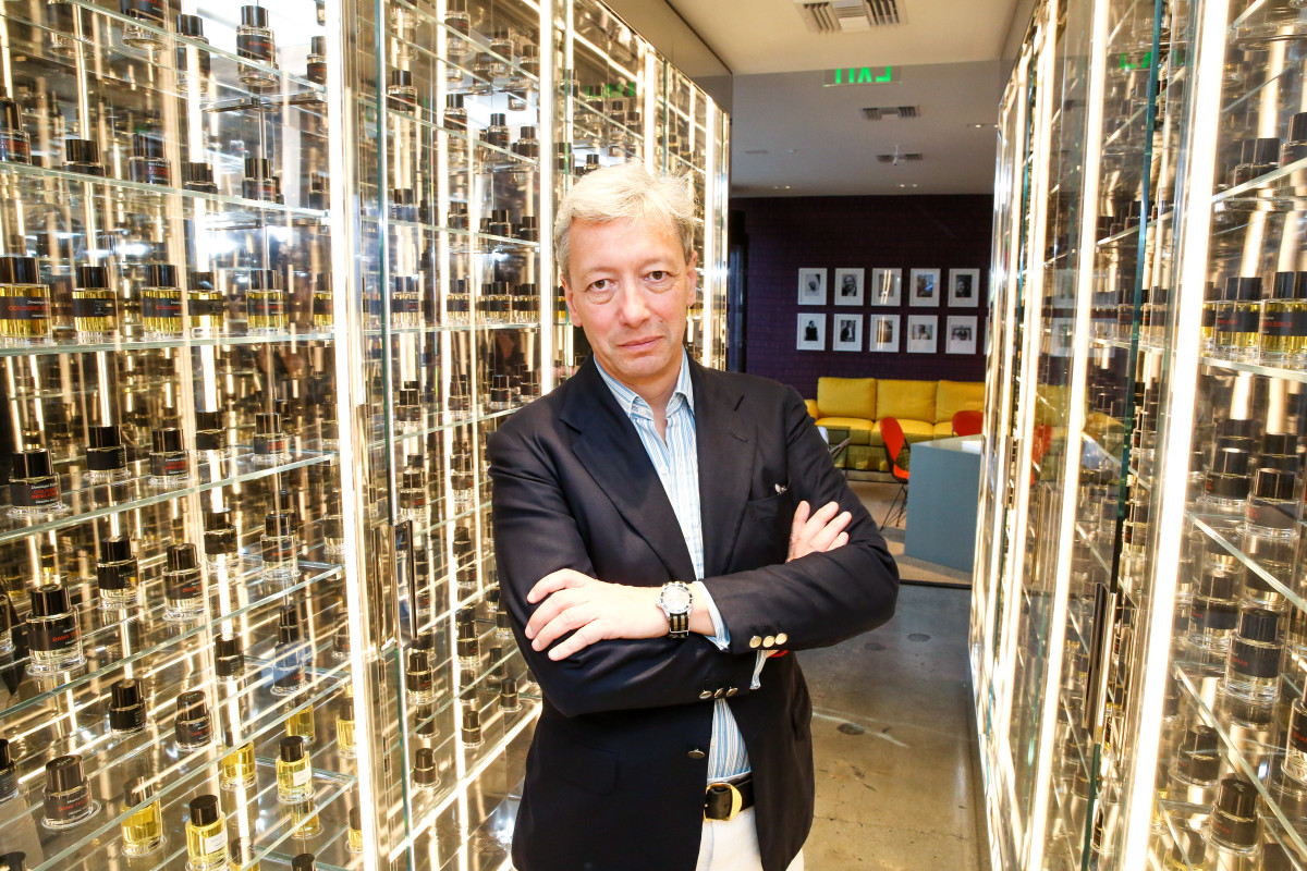 Malle inside his new Los Angeles store. Photo: Marc Patrick for BFA.com