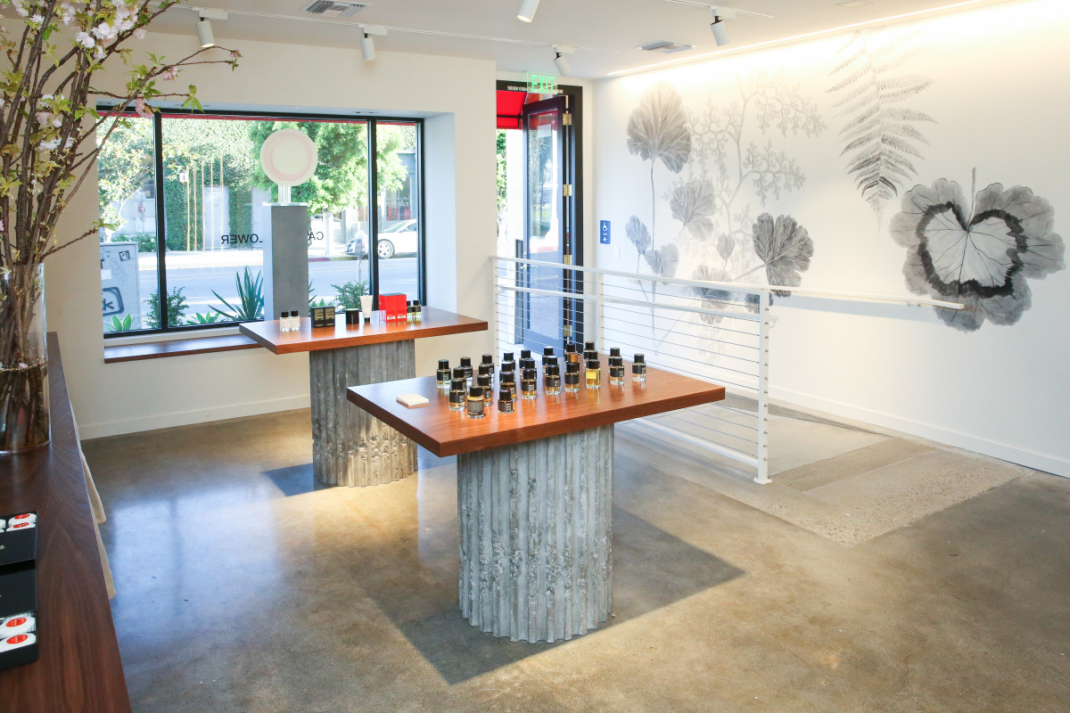 Inside Frederic Malle's new Los Angeles store. Photo: Marc Patrick for BFA.com