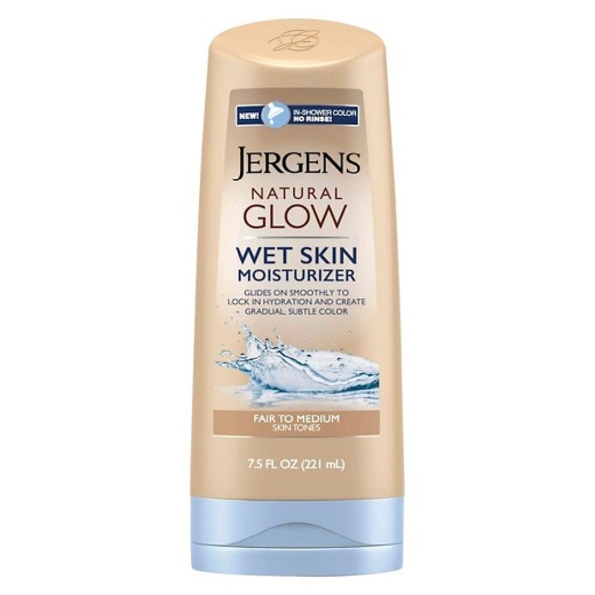 Jergens Natural Glow Wet Skin Moisturizer, $8.69, available at Target.